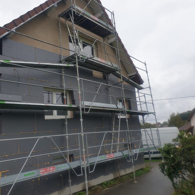 Isolation thermique par l&#8217;extérieur Rixheim 18