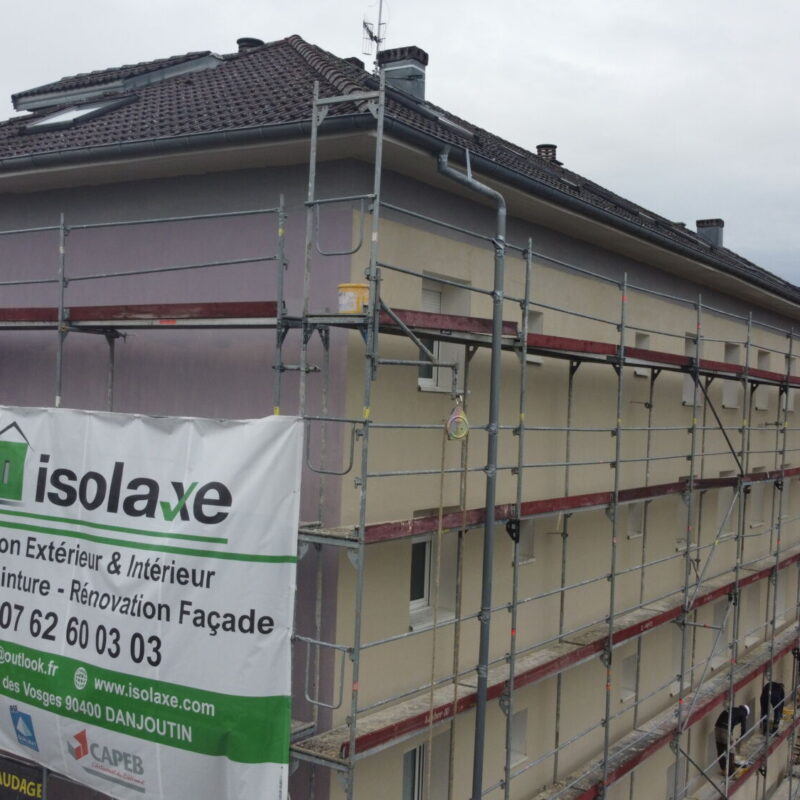 Isolation thermique par l&#8217;extérieur Montbéliard 16