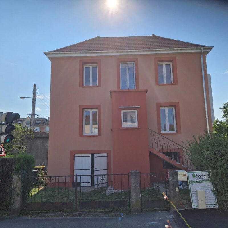 Ravalement de façade Montbéliard 16