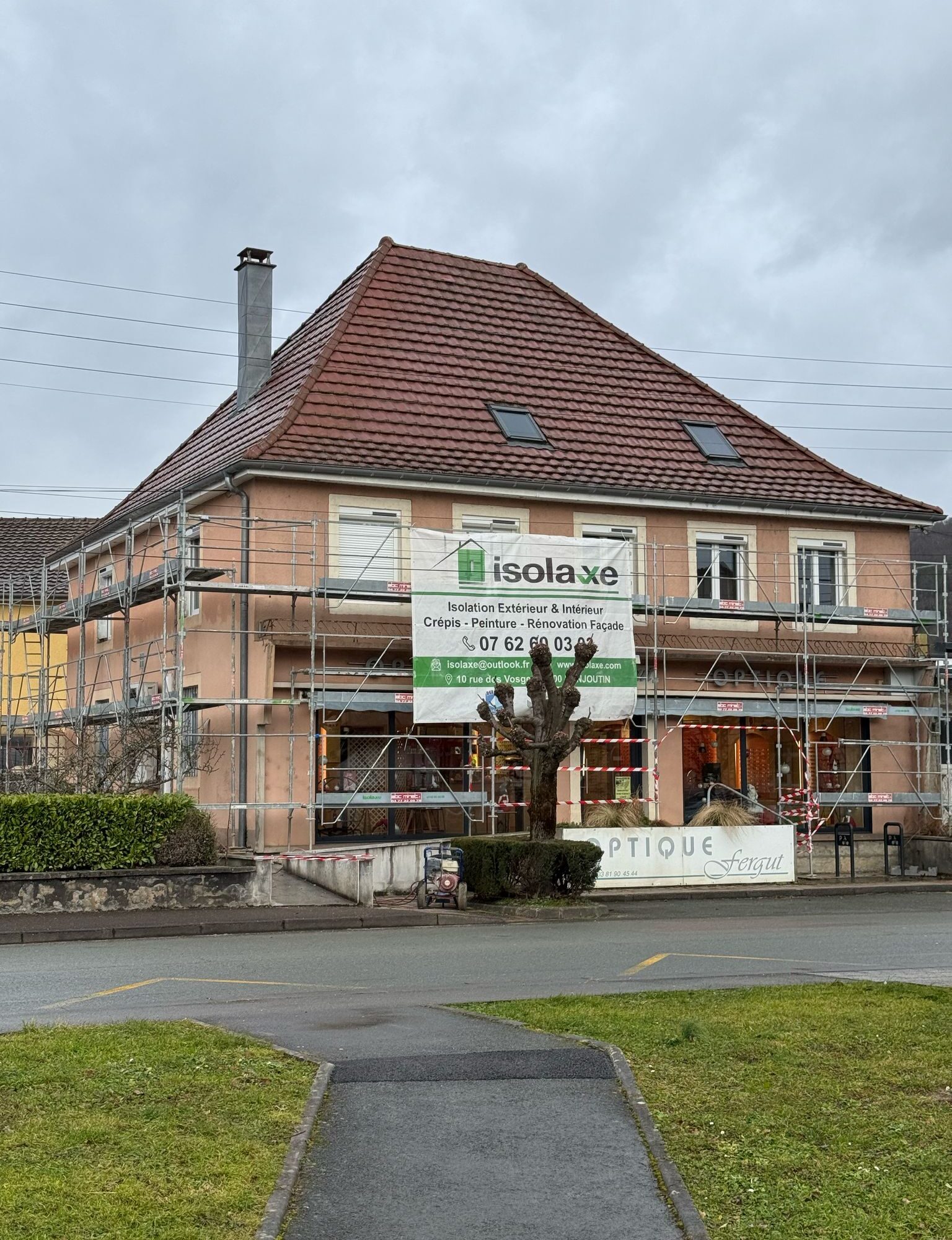 Isolation biosourcée, finition RPE à Voujeaucourt près de Montbéliard Valentigney