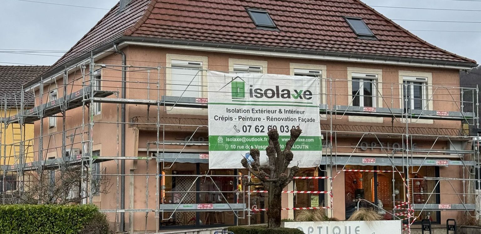 Isolation biosourcée, finition RPE à Voujeaucourt près de Montbéliard Valentigney